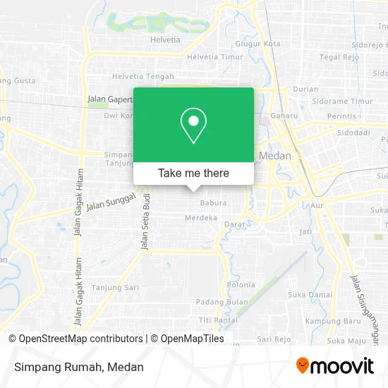 Simpang Rumah map
