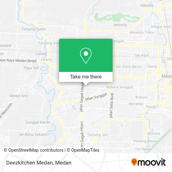 Deezkitchen Medan map