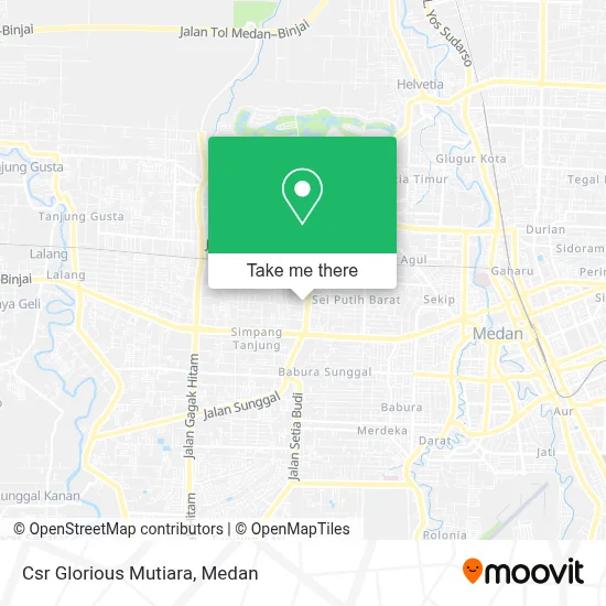 Csr Glorious Mutiara map