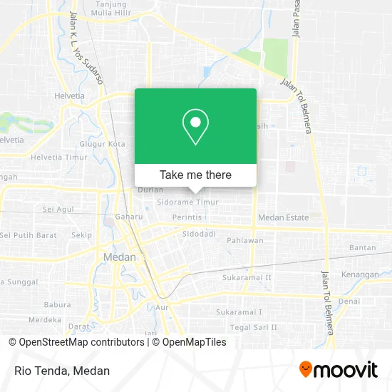 Rio Tenda map