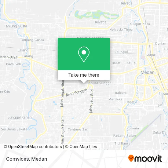 Comvices map