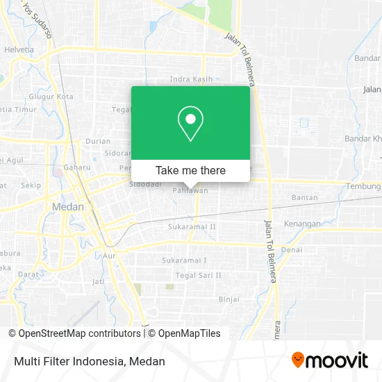Multi Filter Indonesia map
