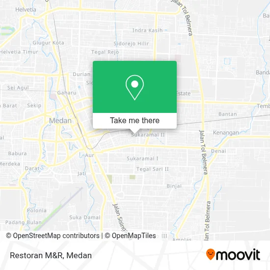 Restoran M&R map