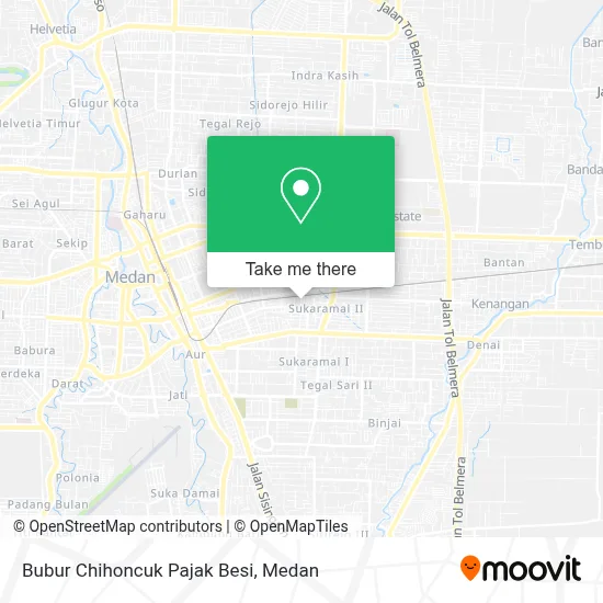 Bubur Chihoncuk Pajak Besi map
