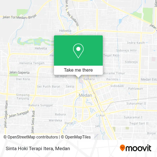Sinta Hoki Terapi Itera map