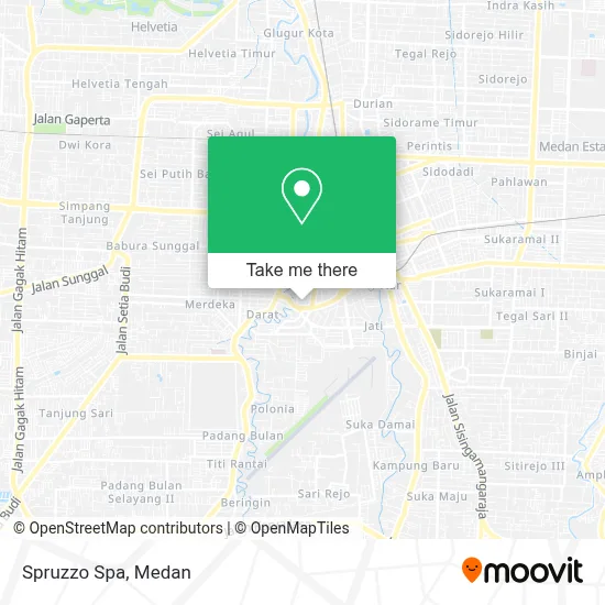 Spruzzo Spa map