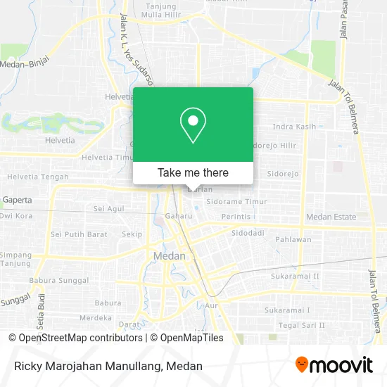 Ricky Marojahan Manullang map