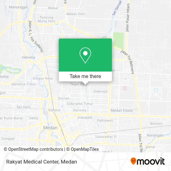 Rakyat Medical Center map