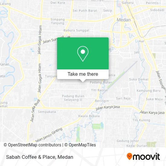 Sabah Coffee & Place map