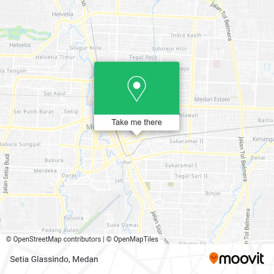 Setia Glassindo map
