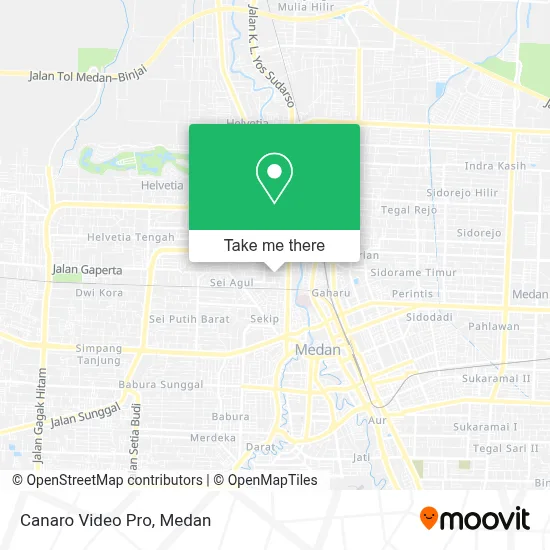 Canaro Video Pro map
