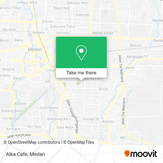 Alka Cafe map