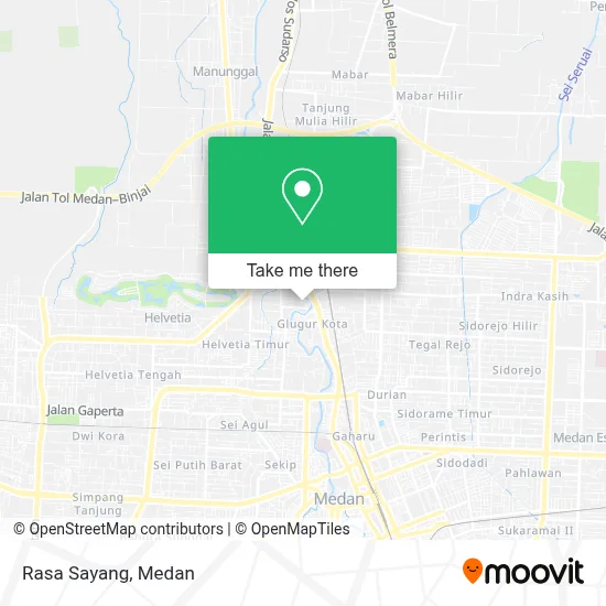 Rasa Sayang map