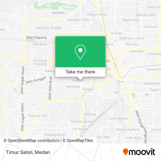 Timur Salon map