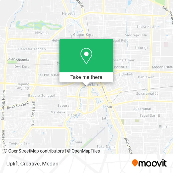 Uplift Creative map