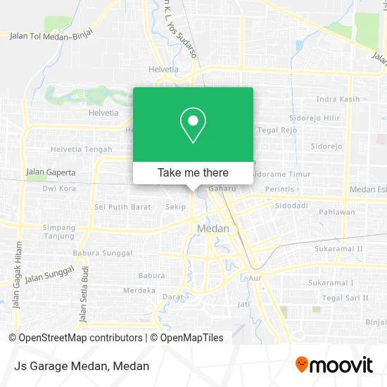 Js Garage Medan map