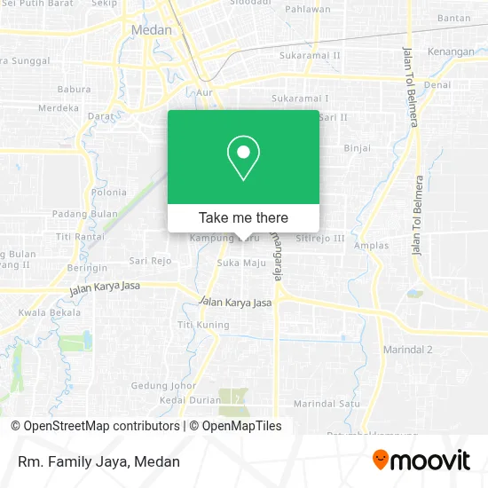 Rm. Family Jaya map