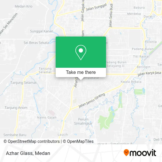 Azhar Glass map