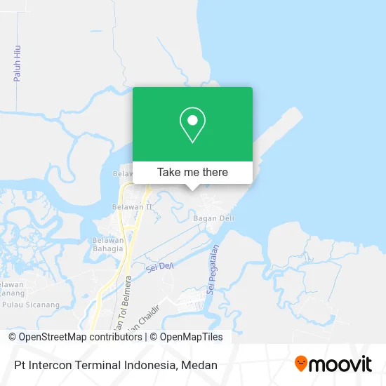 Pt Intercon Terminal Indonesia map