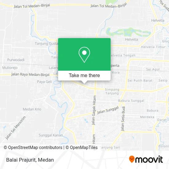 Balai Prajurit map