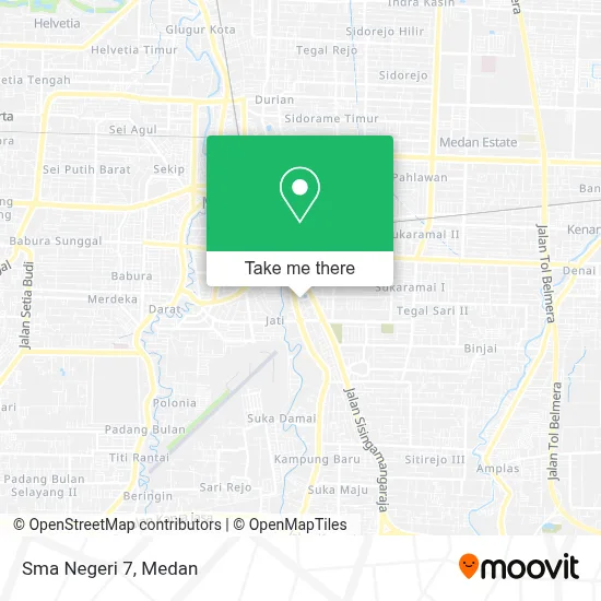 Sma Negeri 7 map