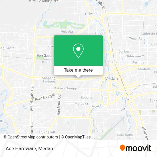 Ace Hardware map