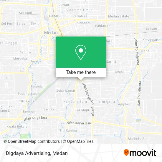 Digdaya Advertising map