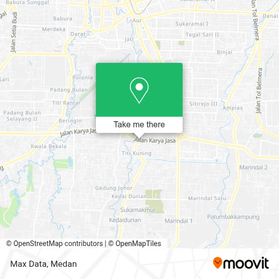 Max Data map