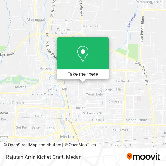 Rajutan Arrin Kichet Craft map