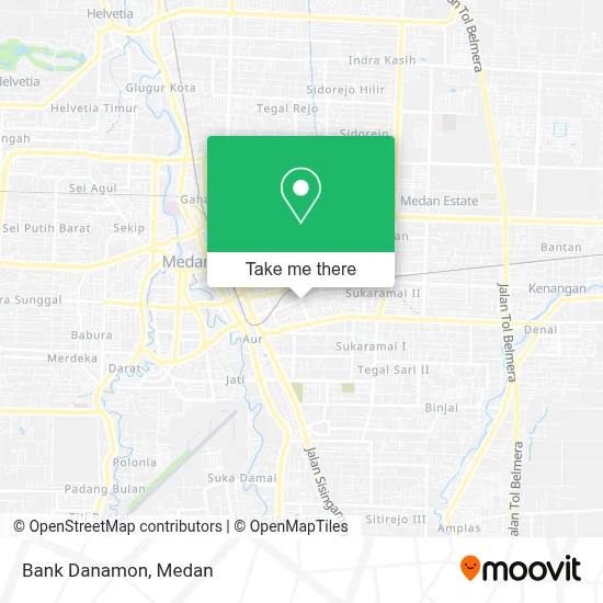 Bank Danamon map