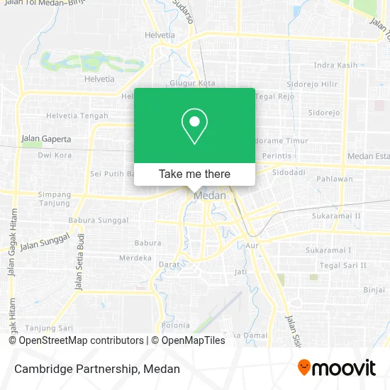 Cambridge Partnership map