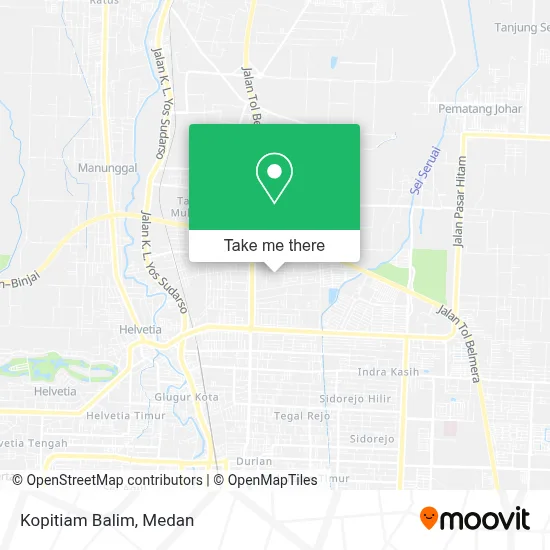 Kopitiam Balim map