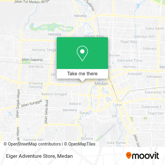 Eiger Adventure Store map