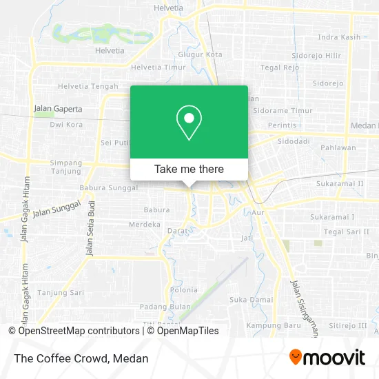 The Coffee Crowd map