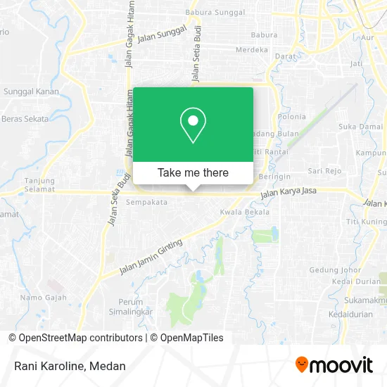 Rani Karoline map