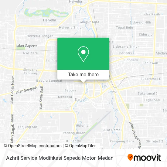 Azhril Service Modifikasi Sepeda Motor map