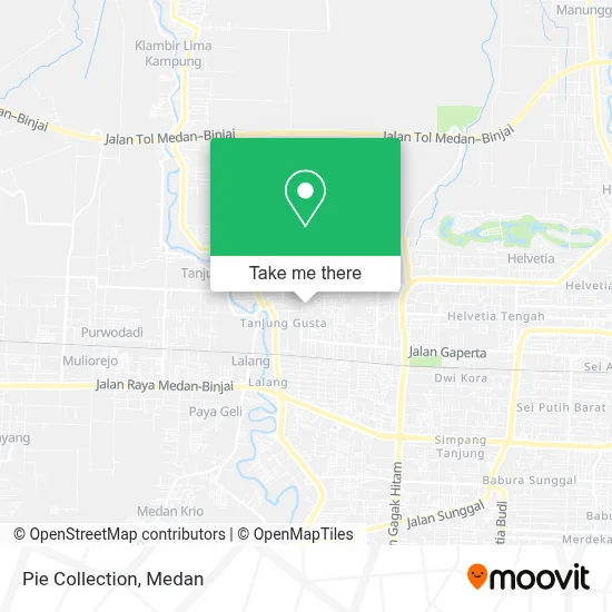 Pie Collection map