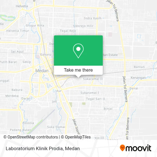 Laboratorium Klinik Prodia map