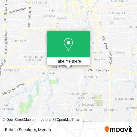 Rabels Sneakers map