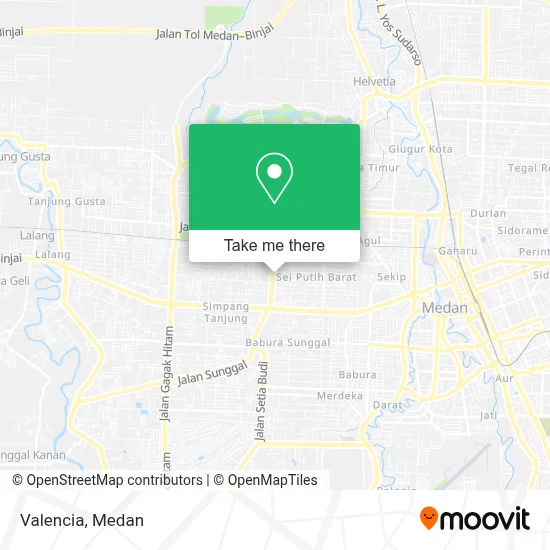 Valencia map