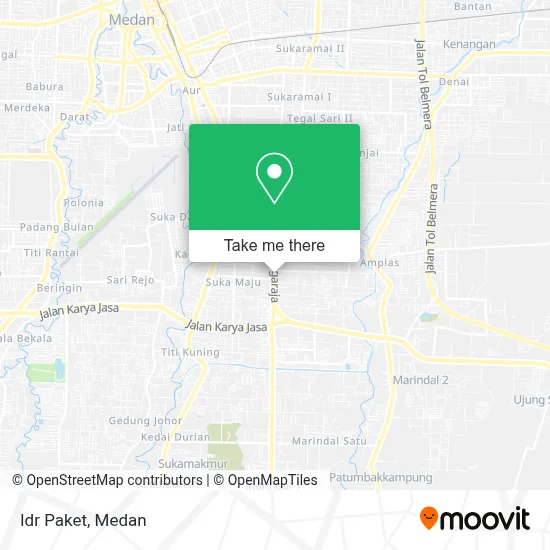 Idr Paket map