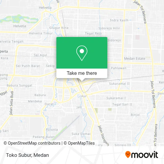 Toko Subur map