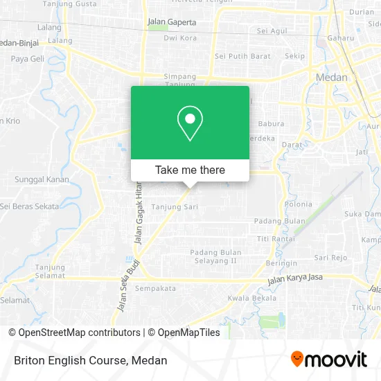 Briton English Course map