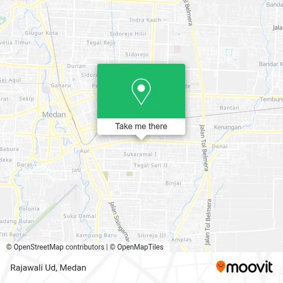 Rajawali Ud map