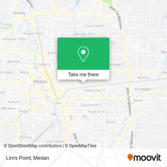 Lim's Point map