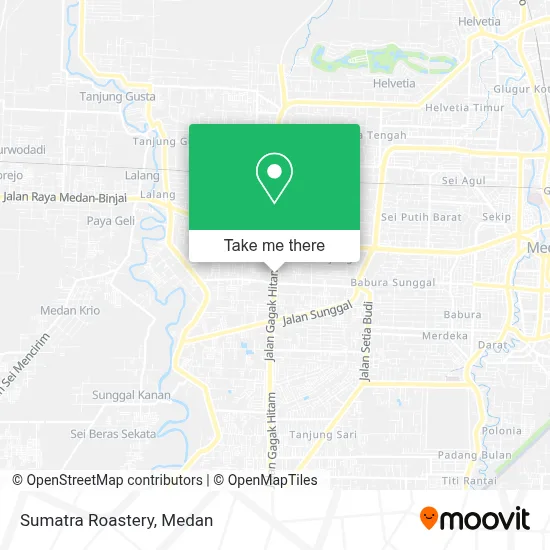 Sumatra Roastery map