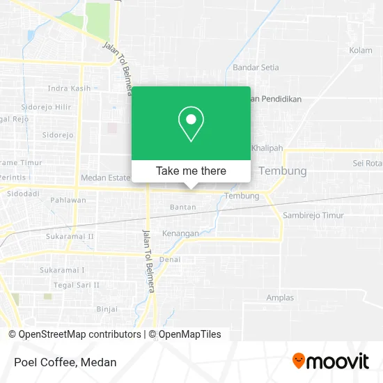 Poel Coffee map