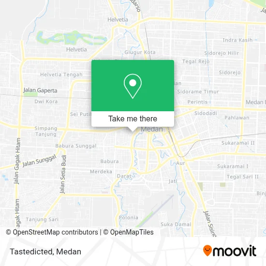Tastedicted map