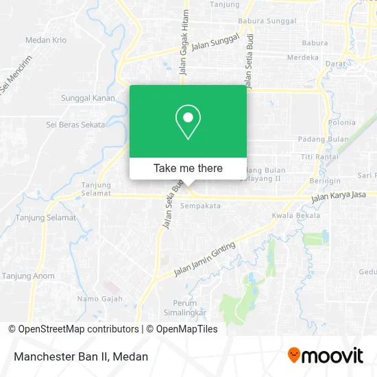 Manchester Ban II map