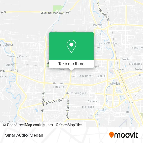 Sinar Audio map